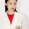 Leichte Workwear-Jacke „Kenzo Badges“ aus Baumwolle