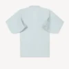 Lockeres Kimono-Hemd aus Stone Bleach Chambray