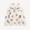 „Lunar New Year“ Oversize-Kapuzenpullover aus French Terry