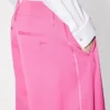Maßgeschneiderte Hose mit weitem Bein aus Schurwolle