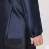 Maßgeschneiderte Jacke mit Schalkragen aus Schurwolle