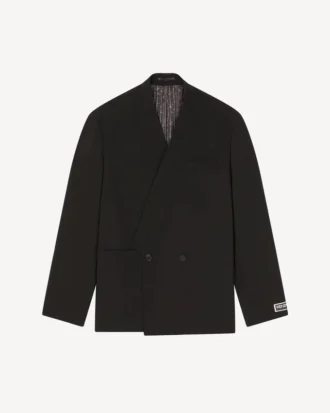 Maßgeschneiderte Kimono-Jacke aus Schurwolle