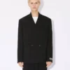 Maßgeschneiderte Kimono-Jacke aus Schurwolle