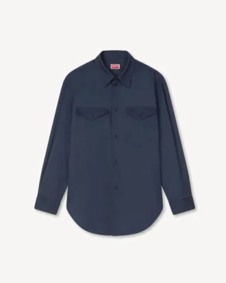 Overshirt aus Schurwolle