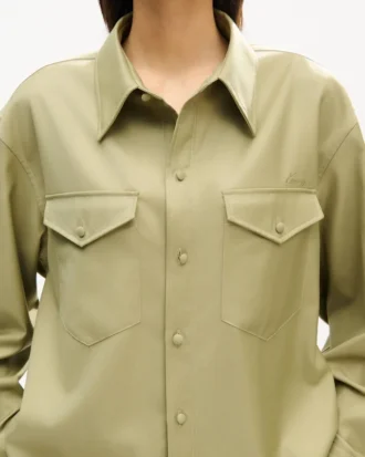 Overshirt aus Schurwolle