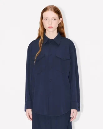 Overshirt aus Schurwolle