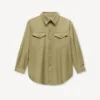 Overshirt aus Schurwolle