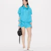 Oversize-Blusenkleid