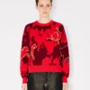 Pullover „Lunar New Year“ aus Baumwoll-Woll-Mischung