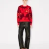 Pullover „Lunar New Year“ aus Baumwoll-Woll-Mischung