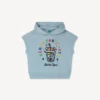 Ärmelloser Hoodie „Happy Sweet“ aus French Terry