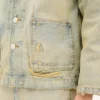 Shawl-Chore-Jacke aus japanischem Denim