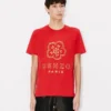 Slim-Fit-Hemd aus Baumwolle mit „Boke Flower“-Stickerei