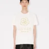 Slim-Fit-Hemd aus Baumwolle mit „Boke Flower“-Stickerei
