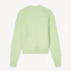 Strickjacke „Boke Flower“ aus Baumwolle und Wolle
