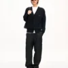 Strickjacke mit „Kenzo Signature Cable“-Stickerei