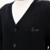 Strickjacke mit „Kenzo Signature Cable“-Stickerei