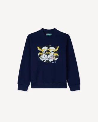 Sweatshirt „Kenzo Wild Tiger“ aus French Terry