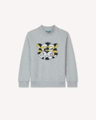 Sweatshirt „Kenzo Wild Tiger“ aus French Terry