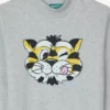 Sweatshirt „Kenzo Wild Tiger“ aus French Terry