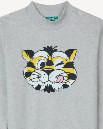 Sweatshirt „Kenzo Wild Tiger“ aus French Terry