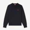 Sweatshirt mit „Boke Flower“-Stickerei aus Baumwolle