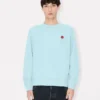 Sweatshirt mit „Boke Flower“-Stickerei aus Baumwolle