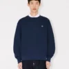 Sweatshirt mit „Boke Flower“-Stickerei aus Baumwolle