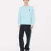 Sweatshirt mit „Boke Flower“-Stickerei aus Baumwolle