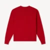 Sweatshirt mit „Boke Flower“-Stickerei aus Baumwolle