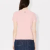 T-Shirt mit „Boke Flower“-Stickerei aus Baumwolle