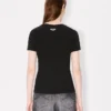 T-Shirt mit „Boke Flower“-Stickerei aus Baumwolle