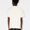 T-Shirt mit „Boke Flower“-Stickerei aus Baumwolle