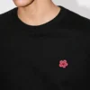 T-Shirt mit „Boke Flower“-Stickerei aus Baumwolle