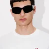 T-Shirt mit „Boke Flower“-Stickerei aus Baumwolle
