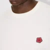 T-Shirt mit „Boke Flower“-Stickerei aus Baumwolle