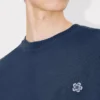 T-Shirt mit „Boke Flower“-Stickerei aus Baumwolle