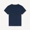 T-Shirt mit „Boke Flower“-Stickerei aus Baumwolle