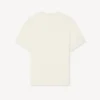 T-Shirt mit „Boke Flower“-Stickerei aus Baumwolle