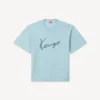 T-Shirt mit „Kenzo Signature“-Stickerei aus Merinowolle