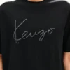 T-Shirt mit „Kenzo Signature“-Stickerei aus Merinowolle