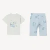 T-Shirt- und Hosen-Set aus Baumwolle