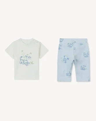 T-Shirt- und Hosen-Set aus Baumwolle