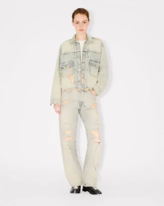 Truckerjacke aus japanischem Denim