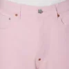 Weit geschnittene Jeans mit Umschlag aus japanischem Denim